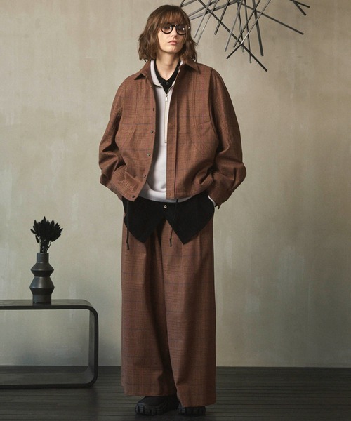MAISON SPECIAL(メゾンスペシャル)の「《UNISEX》Cashfeel Extra Fine Merino Wool Prime-Over Half Zip Knit Pullover/キャッシュフィールエクストラファインメリノウールプライムオーバーハーフジップニットプルオーバー【MAISON SPECIAL/メゾンスペシャル】(ニット/セーター・メンズ・ピンク/バーガンディー/ブラック/グレイッシュベージュ・0/1/2)」の8枚目の写真
