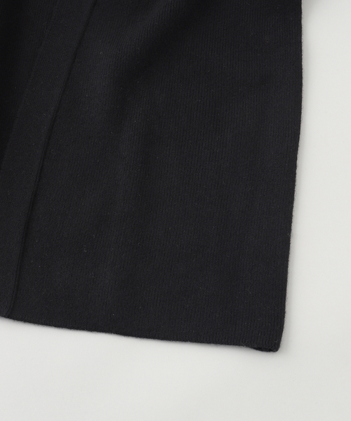 SEEALL(シーオール)の「SEEALL / シーオール NORA CARDIGAN YAK(カーディガン/ボレロ・メンズ・ブラック・FREE)」の5枚目の写真