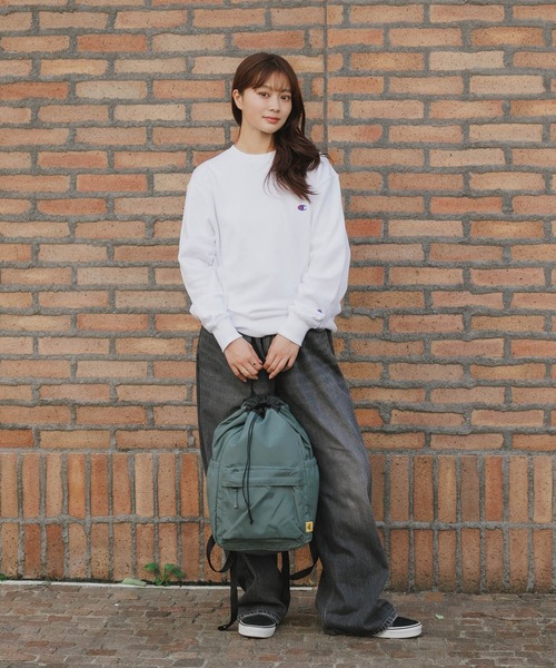 KELTY（ケルティ）の「KELTY/ケルティ 80's KINCHAKU DAYPACK バックパック（バックパック/リュック・メンズ・ブラック/モカ/グレー・FREE）」の18枚目の写真