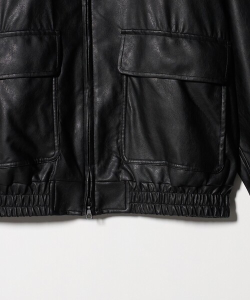 セール】A2 レザーライク ブルゾン（ブルゾン）｜green label relaxing