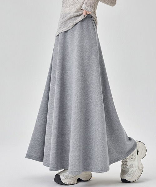 セール】Aラインスエットロングスカート（スカート）｜ReRe
