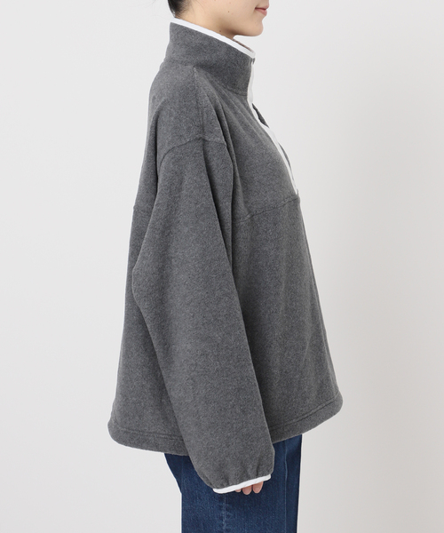 DISCUS（ディスカス）の「DISCUS ATHLETIC/ディスカス アスレチック 別注 フリースプルオーバー（Tシャツ/カットソー・レディース・ピンク/グリーン/チャコールグレー/ブルー・FREE）」の18枚目の写真