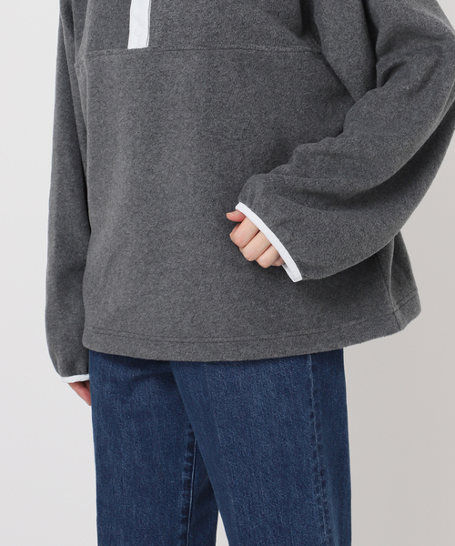 DISCUS（ディスカス）の「DISCUS ATHLETIC/ディスカス アスレチック 別注 フリースプルオーバー（Tシャツ/カットソー・レディース・ピンク/グリーン/チャコールグレー/ブルー・FREE）」の20枚目の写真