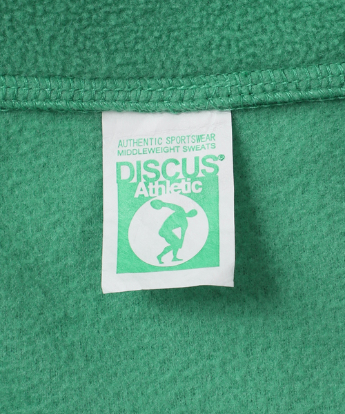 DISCUS（ディスカス）の「DISCUS ATHLETIC/ディスカス アスレチック 別注 フリースプルオーバー（Tシャツ/カットソー・レディース・ピンク/グリーン/チャコールグレー/ブルー・FREE）」の5枚目の写真