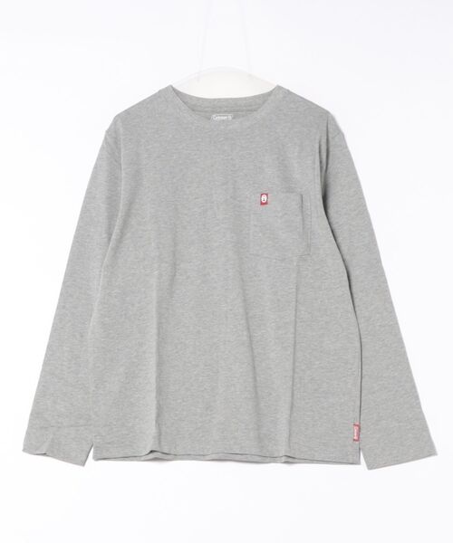 COLEMAN(コールマン)の「【Coleman】1P REG CREW L/S(Tシャツ/カットソー・メンズ・グレー/ベージュ/ホワイト/ブラック・X-LARGE/MEDIUM/LARGE/SMALL)」の4枚目の写真
