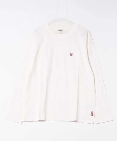 COLEMAN(コールマン)の「【Coleman】1P REG CREW L/S(Tシャツ/カットソー・メンズ・グレー/ベージュ/ホワイト/ブラック・X-LARGE/MEDIUM/LARGE/SMALL)」の2枚目の写真