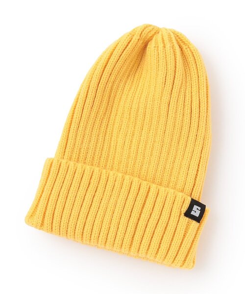 GLAZOS（グラソス）の「【SKIT0LY】リブニットキャップ（ニットキャップ/ビーニー・キッズ・カーキ/ブラック/ブルー/イエロー/チャコール/レッド・F）」の5枚目の写真