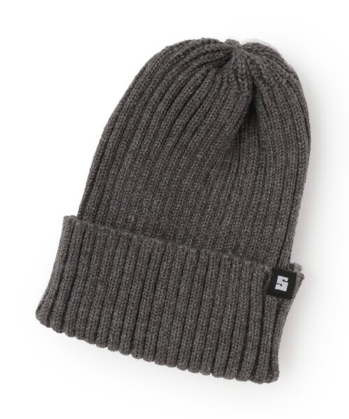 GLAZOS（グラソス）の「【SKIT0LY】リブニットキャップ（ニットキャップ/ビーニー・キッズ・カーキ/ブラック/ブルー/イエロー/チャコール/レッド・F）」の3枚目の写真