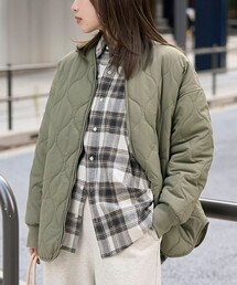 coen | 【大人気再登場！撥水・洗える】撥水キルトブルゾン(ブルゾン)