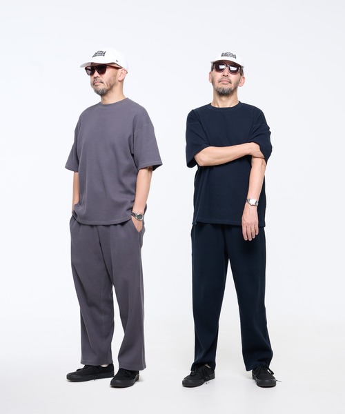 FRUIT OF THE LOOM(フルーツオブザルーム)の「金子恵治 THERMAL TEE / サーマル / ヴィンテージ / アメリカンフィット / ワンマイルウエア / パックT / セットアップ / オリジナルパッケージ(Tシャツ/カットソー・メンズ・ネイビー/チャコールグレー・XL/M/L)」の2枚目の写真