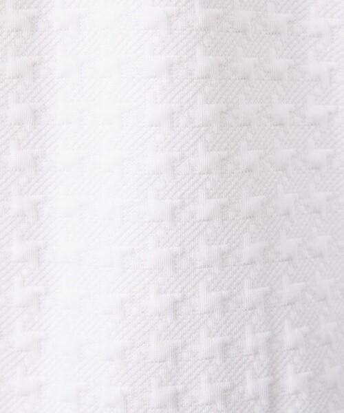 ABAHOUSE GRAY（アバハウスグレイ）の「【ソフトタッチ】フクレジャガード 千鳥柄 長袖Tシャツ（Tシャツ/カットソー・メンズ・モカ/ホワイト/ブラック/グレイッシュベージュ・46/48）」の13枚目の写真