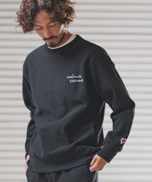 msw1781-12oz heavy weight sweatshirt with cursive embroidery トレーナー(1M25F260)