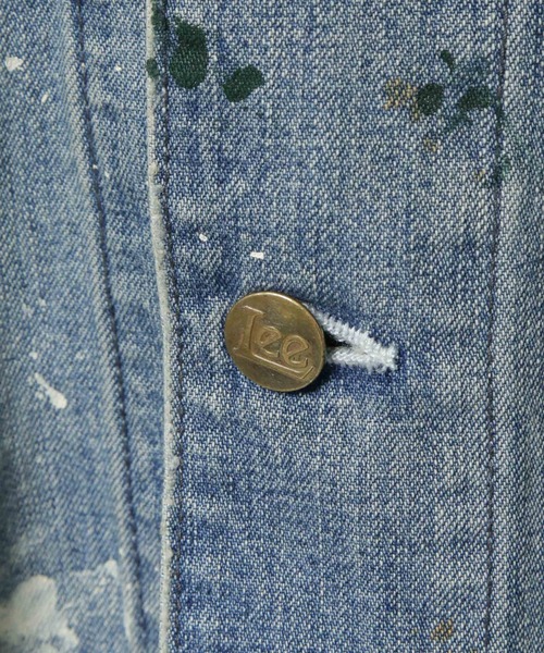 Lee（リー）の「Lee/VINTAGE LOCO JACKET（カバーオール・レディース・ブルー・M/L）」の3枚目の写真