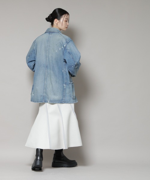 Lee（リー）の「Lee/VINTAGE LOCO JACKET（カバーオール・レディース・ブルー・M/L）」の10枚目の写真