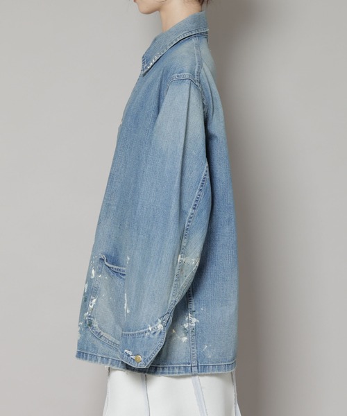 Lee（リー）の「Lee/VINTAGE LOCO JACKET（カバーオール・レディース・ブルー・M/L）」の13枚目の写真