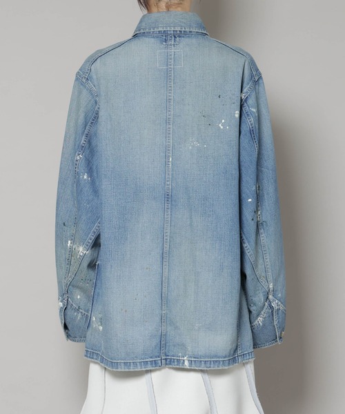 Lee（リー）の「Lee/VINTAGE LOCO JACKET（カバーオール・レディース・ブルー・M/L）」の14枚目の写真