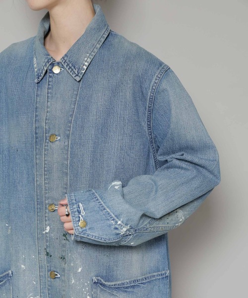 Lee（リー）の「Lee/VINTAGE LOCO JACKET（カバーオール・レディース・ブルー・M/L）」の16枚目の写真