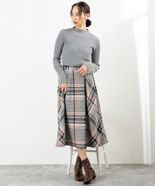 MILLION CARATS（ミリオンカラッツ）の「フェザースリーブニット（ニット/セーター・レディース・ライトグレー/ブラウン/ブラック・FREE）」の10枚目の写真