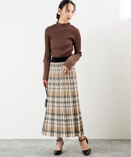 MILLION CARATS（ミリオンカラッツ）の「フェザースリーブニット（ニット/セーター・レディース・ライトグレー/ブラウン/ブラック・FREE）」の21枚目の写真