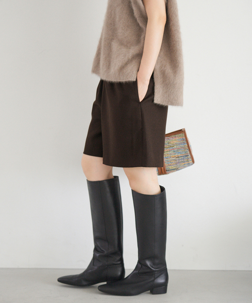 追加4》ウォッシャブルウールショートパンツ（その他パンツ）｜IENA