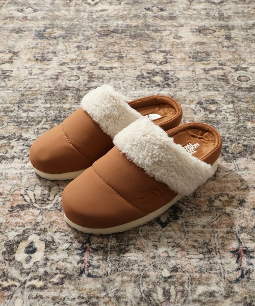 THE NORTH FACE（ザノースフェイス）の「【THE NORTH FACE/ザノースフェイス】MULE SLIPPER FLEECE/ミュール スリッパー フリース スリッポン（サンダル・レディース・ブラウン・23.0cm/24.0cm）」の2枚目の写真