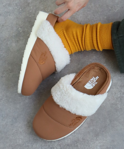 THE NORTH FACE（ザノースフェイス）の「【THE NORTH FACE/ザノースフェイス】MULE SLIPPER FLEECE/ミュール スリッパー フリース スリッポン（サンダル・レディース・ブラウン・23.0cm/24.0cm）」の11枚目の写真