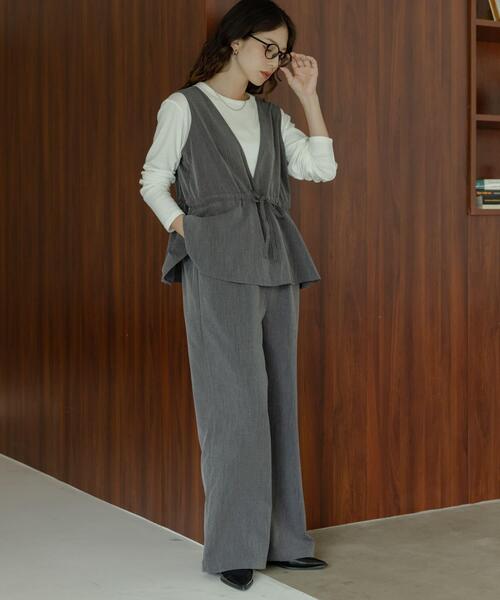 アーバンリサーチサニーレーベル　ペプラムオールインワン ペプラムオールインワン（その他パンツ）｜URBAN RESEARCH Sonny Label