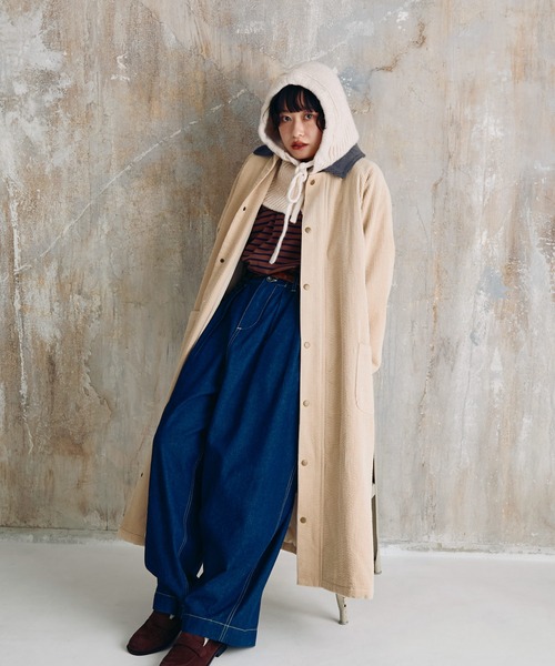 80S USA製 ORVIS コーデュロイ ステンカラーコート オービス セール】コーデュロイバルカラーコート（ステンカラーコート）｜Crisp