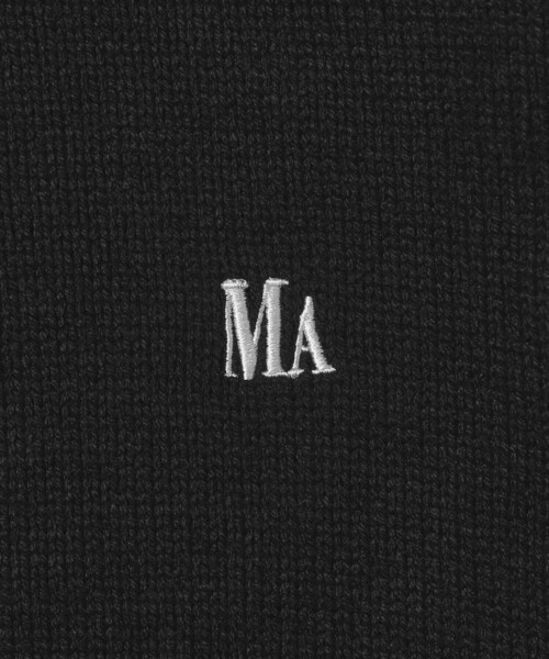 Firsthand(ファーストハンド)の「MA Firsthand/マ ファーストハンド MA ベーシックロゴ刺繍 プルオーバーニット(ニット/セーター・メンズ・ブラック/ブルーグリーン/グレー・M/L)」の13枚目の写真