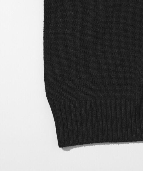 Firsthand(ファーストハンド)の「MA Firsthand/マ ファーストハンド MA ベーシックロゴ刺繍 プルオーバーニット(ニット/セーター・メンズ・ブラック/ブルーグリーン/グレー・M/L)」の16枚目の写真