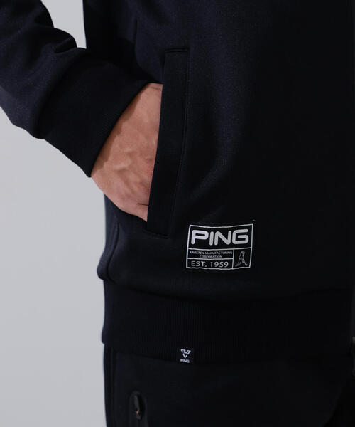 PING(ピン)の「【PING APPAREL】全方向ストレッチRENUキルトダンボールジャージフルジップフーディー <GOLD> (MENS)(スウェット・メンズ・ネイビー/ブラック/ホワイト・M/LL1/S/L/LL)」の20枚目の写真