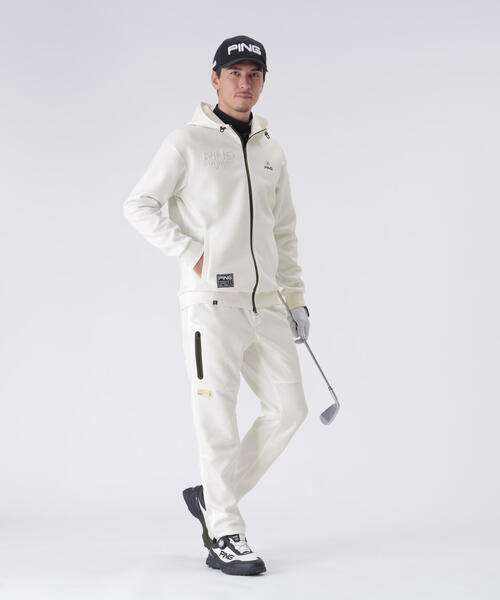 PING(ピン)の「【PING APPAREL】全方向ストレッチRENUキルトダンボールジャージフルジップフーディー <GOLD> (MENS)(スウェット・メンズ・ネイビー/ブラック/ホワイト・M/LL1/S/L/LL)」の14枚目の写真