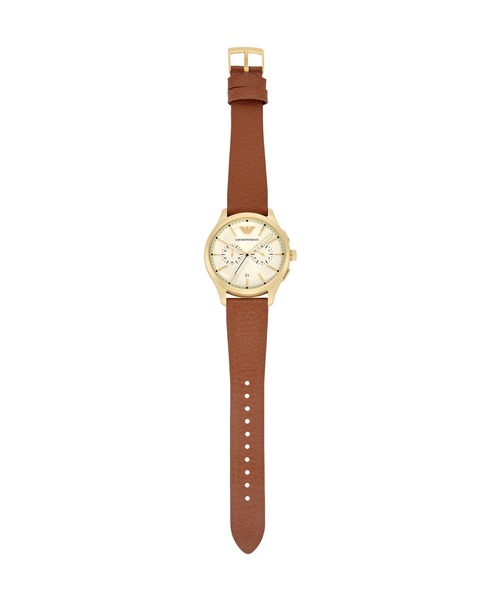 EMPORIO ARMANI(エンポリオアルマーニ)の「エンポリオ・アルマーニ 腕時計 メンズ アナログ レザー AR11714(アナログ腕時計・メンズ・ブラウン・FREE)」の6枚目の写真