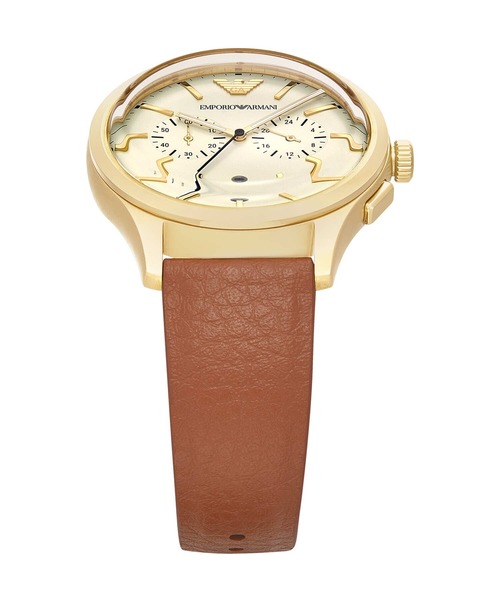EMPORIO ARMANI(エンポリオアルマーニ)の「エンポリオ・アルマーニ 腕時計 メンズ アナログ レザー AR11714(アナログ腕時計・メンズ・ブラウン・FREE)」の8枚目の写真