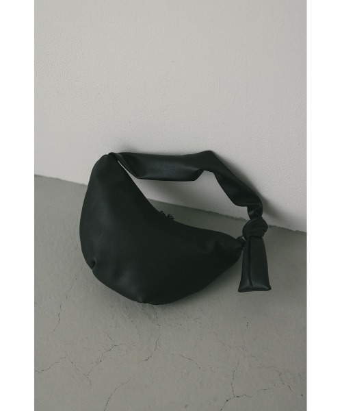 STYLEMIXER(スタイルミキサー)の「ソフトムーンミニバッグ(ハンドバッグ・レディース・アイボリー/ブラック・FREE)」の14枚目の写真