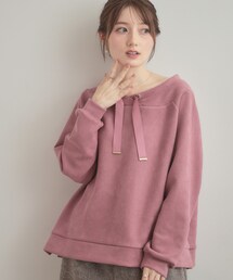 スエードダンボールプルオーバー