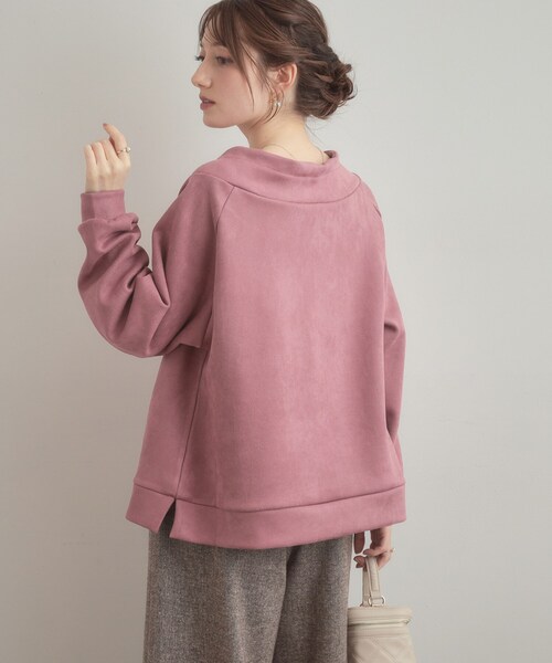couture brooch（クチュールブローチ）の「スエードダンボールプルオーバー（Tシャツ/カットソー・レディース・アイボリー/ベビーピンク・38/40）」の10枚目の写真
