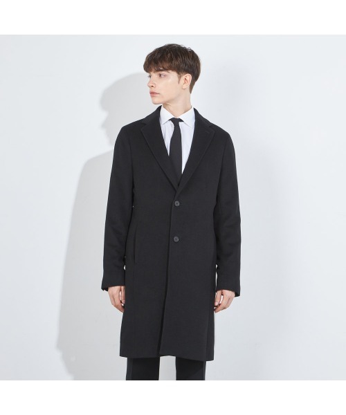 SUIT SUIT SELECT スーツセレクト チェスターコート ロングコート千鳥