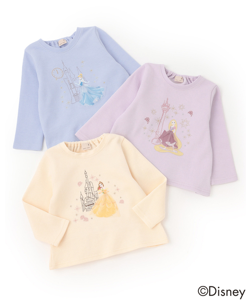 familiar 飛行機刺繍プリント 長袖カットソー 2枚セット　美品✨️ セール】【Disney】刺繍グラフィック長袖T（Tシャツ/カットソー