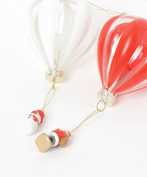 セール】ガラス気球オーナメント [CHRISTMAS 2025]（インテリア雑貨