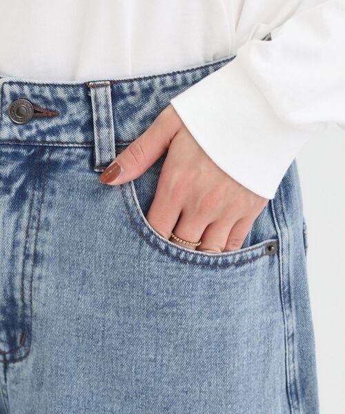 Cutie Blonde（キューティーブロンド）の「【S-LL】立体カーブデニムパンツ（デニムパンツ・レディース・ブルー/ダークブラウン/ブラック・04/03/02/01）」の20枚目の写真