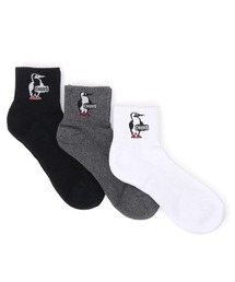 CHUMS（チャムス）の「【CHUMS】3P CHUMS Booby Crew Socks（ソックス/靴下）」