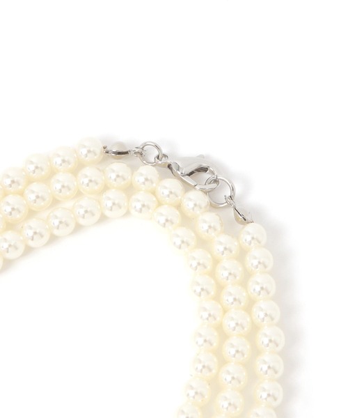 LAKOLE（ラコレ）の「パールロングネックレス / 601919（ネックレス・レディース・ホワイト・FREE）」の4枚目の写真