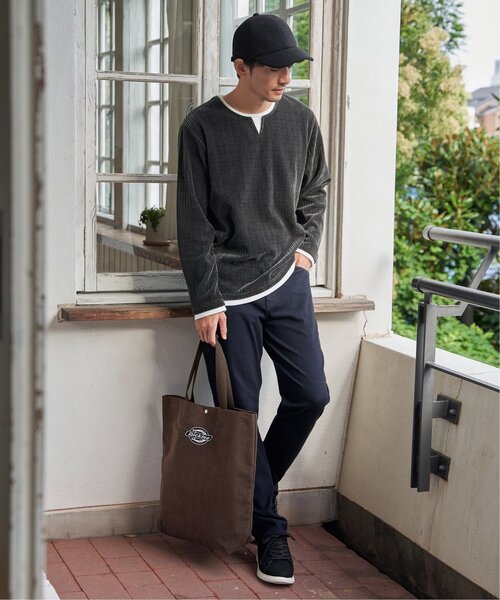 Dickies（ディッキーズ）の「Dickies ディッキーズ コーデュロイトートバッグ（トートバッグ・メンズ・ブラック/ベージュ/ブラウン・FREE）」の16枚目の写真