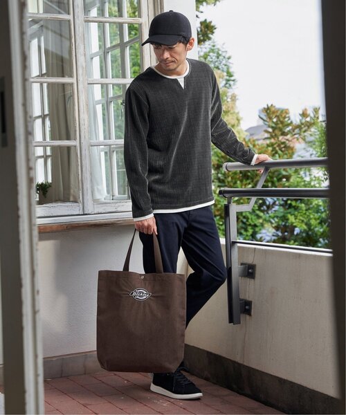Dickies（ディッキーズ）の「Dickies ディッキーズ コーデュロイトートバッグ（トートバッグ・メンズ・ブラック/ベージュ/ブラウン・FREE）」の17枚目の写真
