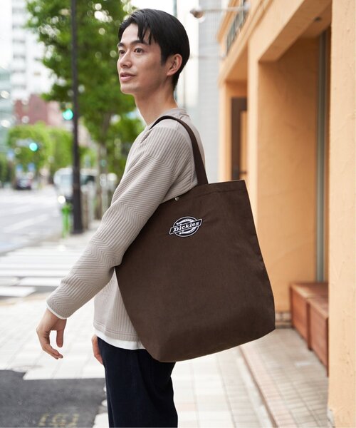Dickies（ディッキーズ）の「Dickies ディッキーズ コーデュロイトートバッグ（トートバッグ・メンズ・ブラック/ベージュ/ブラウン・FREE）」の18枚目の写真