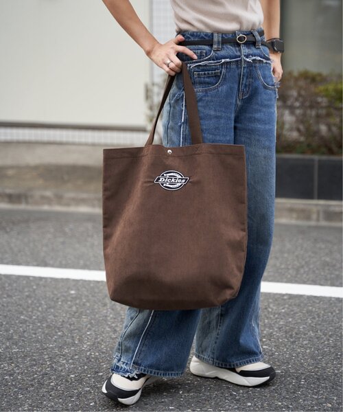 Dickies（ディッキーズ）の「Dickies ディッキーズ コーデュロイトートバッグ（トートバッグ・メンズ・ブラック/ベージュ/ブラウン・FREE）」の20枚目の写真