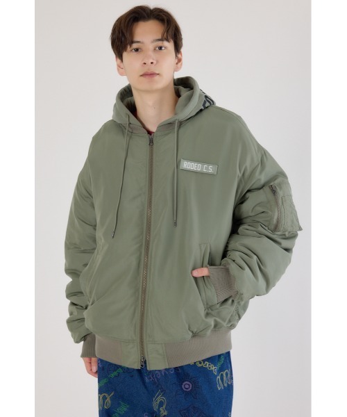 ロデオクラウンズ ワイドボウル（RODEO CROWNS WIDE BOWL）/フーディーMA−1 フーディーMA-1（MA-1）｜RODEO CROWNS WIDE BOWL（ロデオクラウンズ