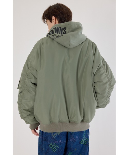 フーディーMA-1（MA-1）｜RODEO CROWNS WIDE BOWL（ロデオクラウンズ