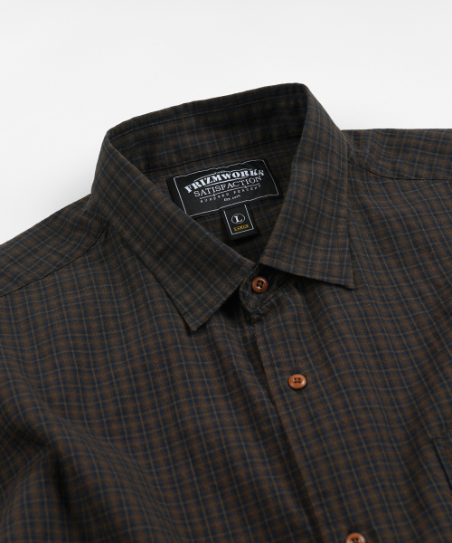 FRIZMWORKS(フリズムワークス)の「COTTON CHECK RELAXED HALF SHIRT _ BLACK(シャツ/ブラウス・メンズ・その他・MEDIUM/LARGE/X-LARGE/SMALL)」の5枚目の写真